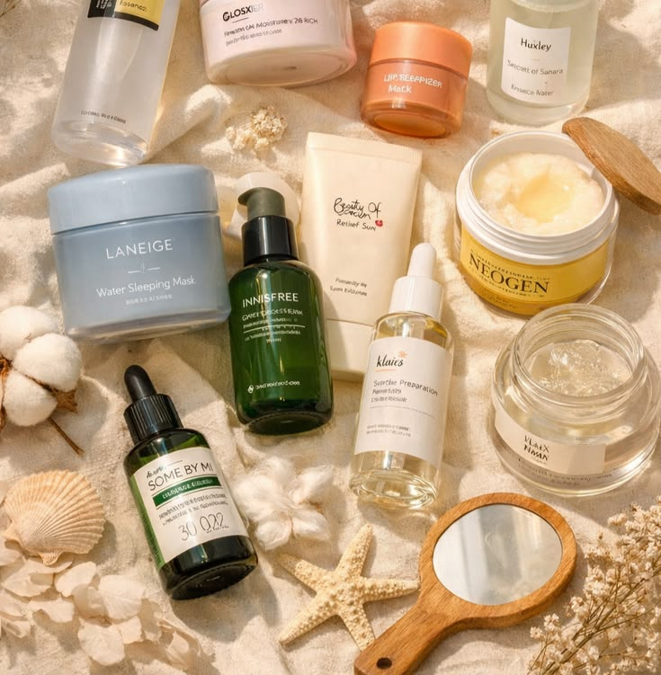 K-Beauty skincare and cosmetics